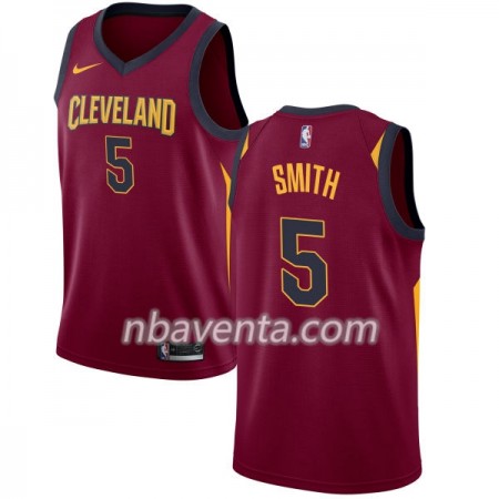 Camiseta Hombre Cleveland Cavaliers JR Smith 5 Nike 2017-18 Rojo Swingman Camiseta Hombre Cleveland Cavaliers JR Smith 5 Nike 2017-18 Rojo Swingman